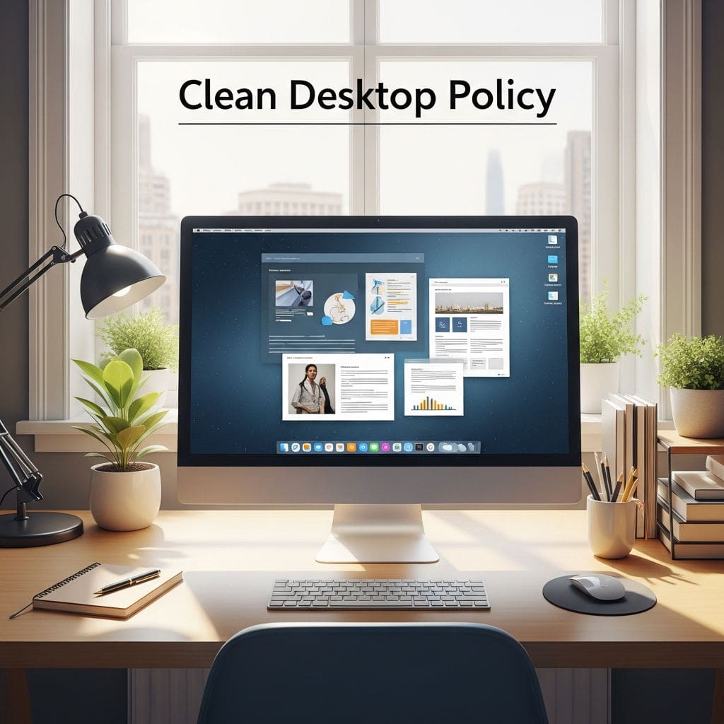 Du betrachtest gerade Clean Desktop Policy: Mehr Sicherheit und Fokus am digitalen Arbeitsplatz
