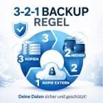 Die 3-2-1 Backup Regel einfach erklärt